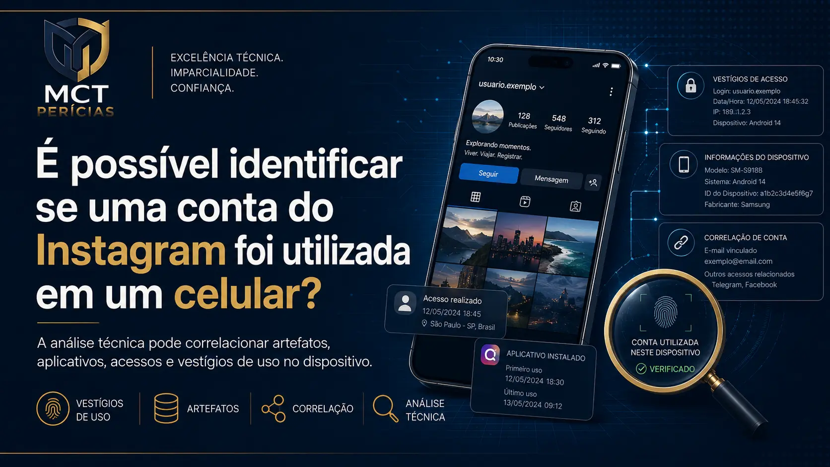 Capa do artigo É possível identificar se uma conta do Instagram foi utilizada em um celular?