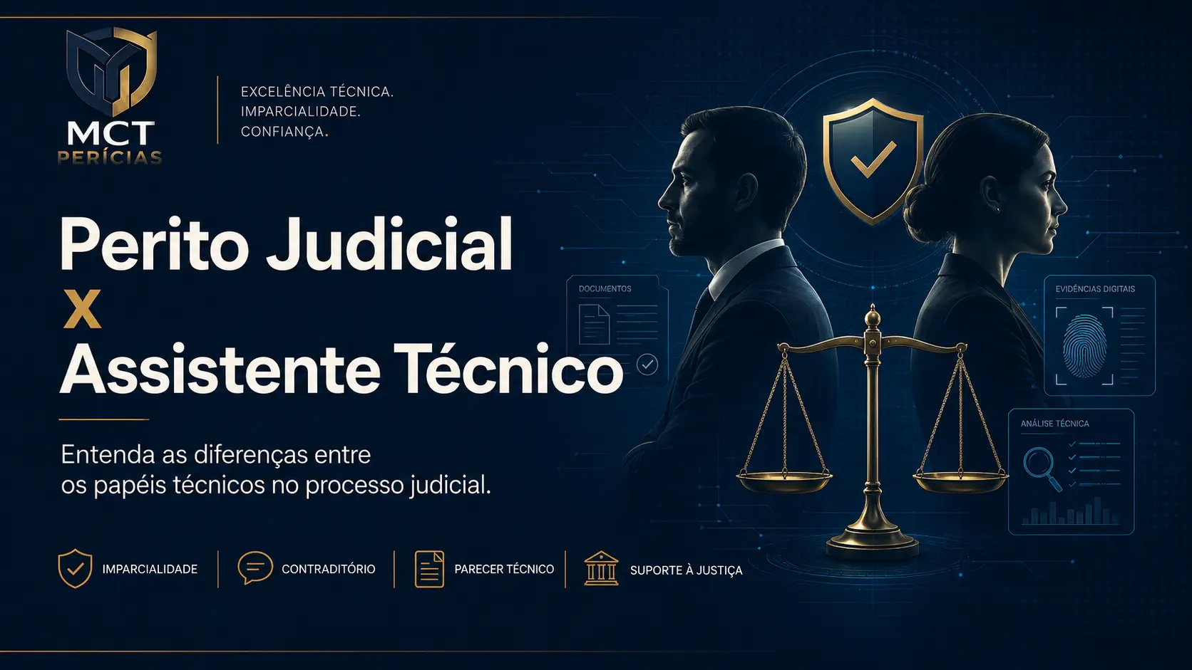 Capa do artigo Perito Judicial x Assistente Técnico: qual a diferença?